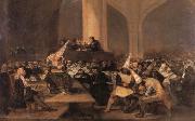 Francisco Goya Inquisition Scene oil painting reproduction
